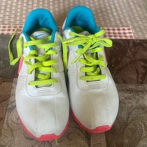 Nike Shox size 1Y.  Worn indoors only.  Great condition